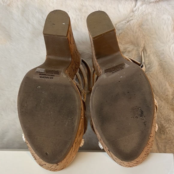 Sun Stone cork platform sandals - Picture 6 of 9